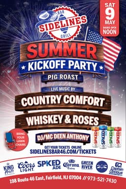 Summer Kickoff Party & Pig Roast